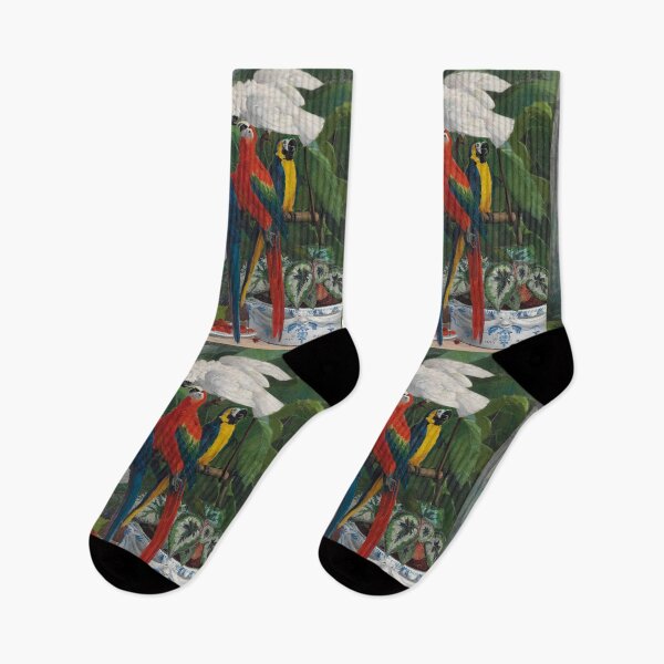 Item preview, Parrots in a Tropical Glasshouse by Filippo Palizzi designed and sold by Amanda1775.
