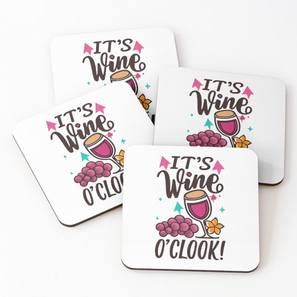 Item preview, It´s Wine O´Clock designed and sold by Sketch-Shack.