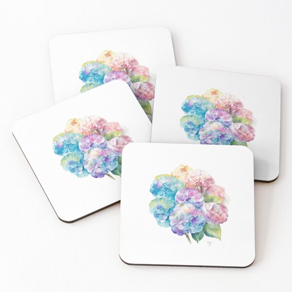 Item preview, Hydrangea D Portrait in Watercolor & Pen designed and sold by Oldetimemercan.