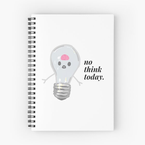 Item preview, no think today designed and sold by jasminejce.