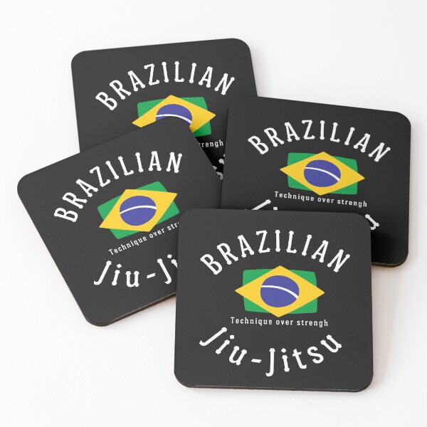 Artikelvorschau, Brasilianisches Jiu-Jitsu mit brasilianischer Flagge entworfen und verkauft von Mariana Piana.