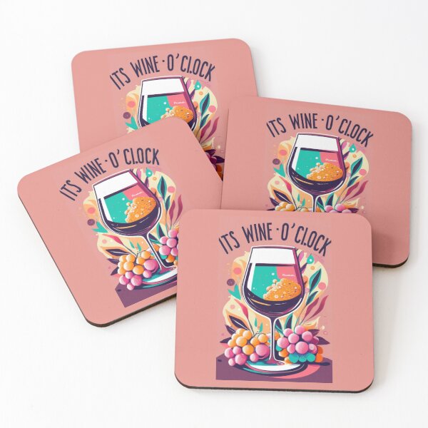 Item preview, It´s Wine O´Clock designed and sold by Sketch-Shack.