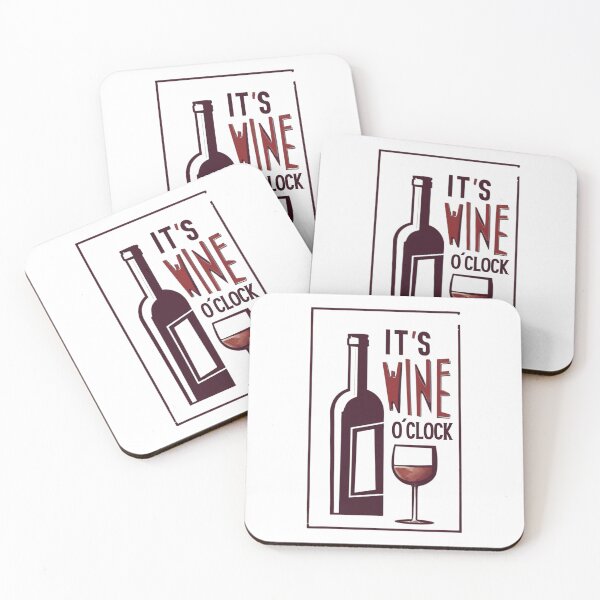 Item preview, It´s Wine O´Clock designed and sold by Sketch-Shack.