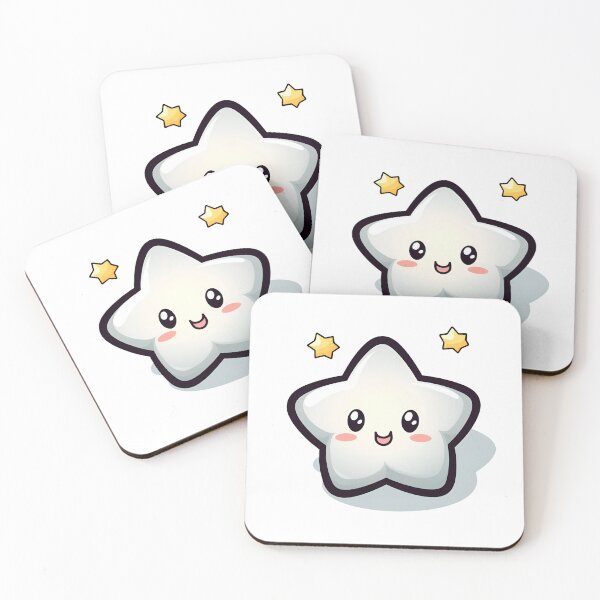 Item preview, Cartoon Style Cute Starts Sticker, wall arts, Art Prints and More designed and sold by Kevin Lou.