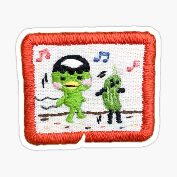 Item preview, Kappa and Cucumber Dancing. designed and sold by OzzyMac.