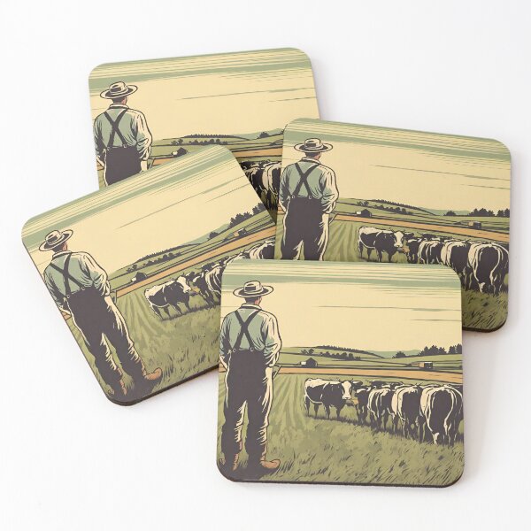 Item preview, Farmer in a field with Tractor Thank a farmer designed and sold by Mirth and Magic.