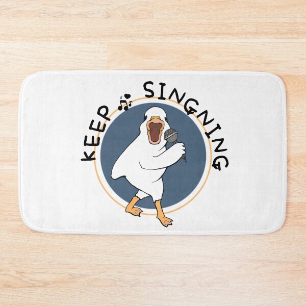 Item preview, Funny Happy Duck Keep Signing designed and sold by ViewerEqualsPhoton.