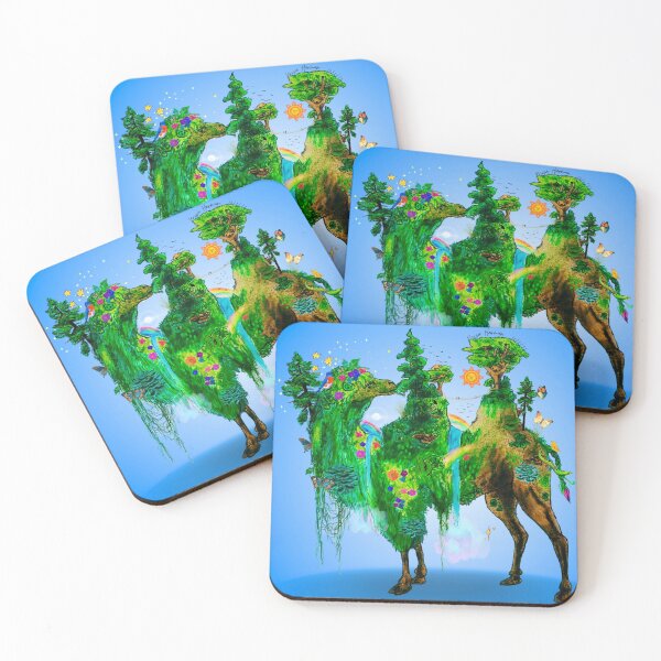Item preview, Back-Tree-An Camel designed and sold by MisaHarman.