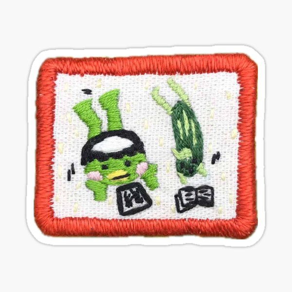 Item preview, Kappa and Cucumber Reading. designed and sold by OzzyMac.