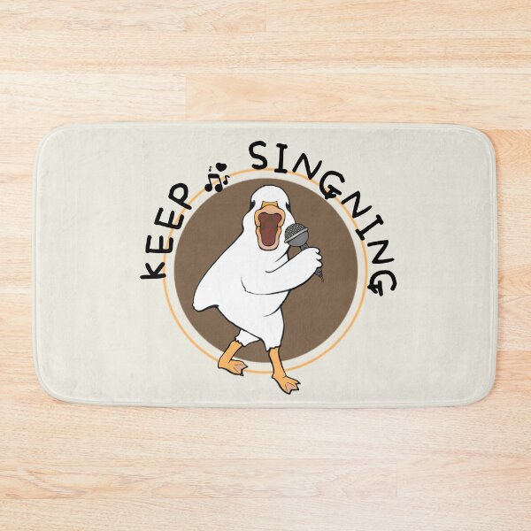 Item preview, Funny Happy Duck Keep Signing Music designed and sold by ViewerEqualsPhoton.