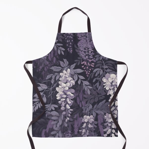 Item preview, Wisteria Flower Pattern designed and sold by StarfallenShop.