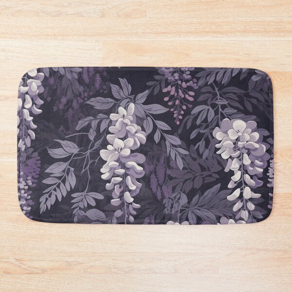 Item preview, Wisteria Flower Pattern designed and sold by StarfallenShop.