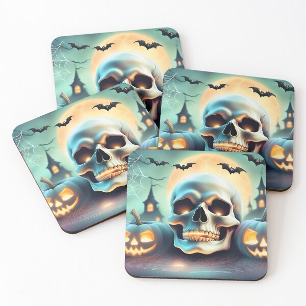 Item preview, Halloween Pumpkins And Skull designed and sold by Mark Cannon.
