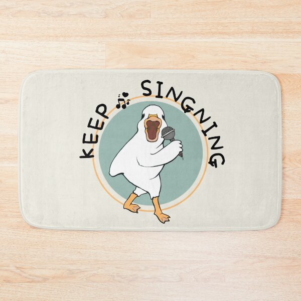 Item preview, Funny Happy Duck Keep Signing Music designed and sold by ViewerEqualsPhoton.