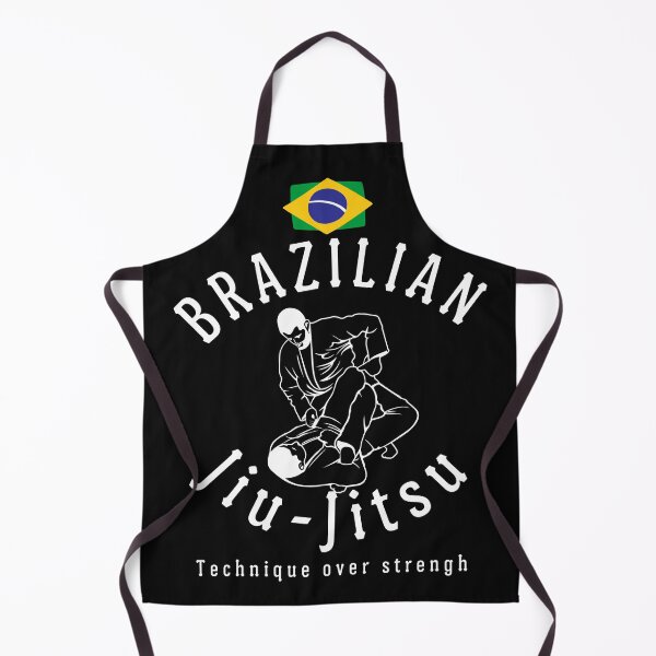 Item preview, Brazilian Jiu-Jitsu with Brazilian Flag, BJJ, Jiu Jitsu, MMA, designed and sold by Mariana Piana.