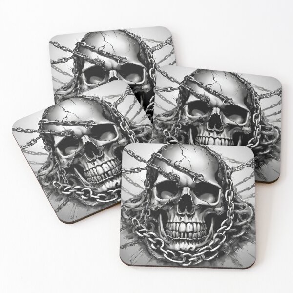 Item preview, Skull and Chains Design Style 1 designed and sold by Mark Cannon.