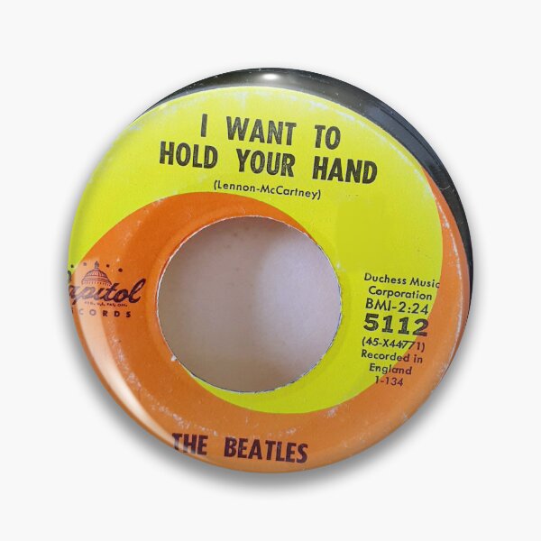 Item preview,  Orange Swirl, Hand,  60'S, BRITISH INVASION, LIVERPOOL, ROCK AND ROLL,    45, record, vinyl designed and sold by Vintaged.
