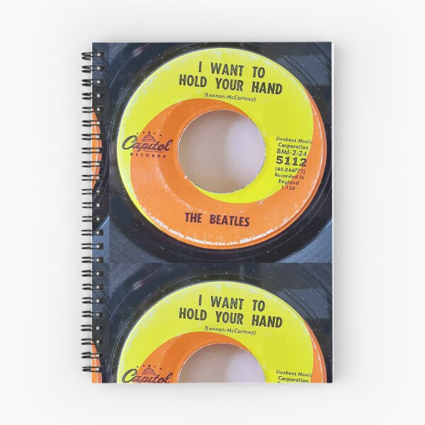 Item preview,  Orange Swirl, Hand,  60'S, BRITISH INVASION, LIVERPOOL, ROCK AND ROLL,    45, record, vinyl designed and sold by Vintaged.