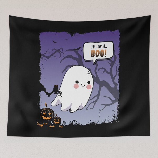 Item preview, Hi, and.. BOO! - funny designed and sold by Zombie-Killa.