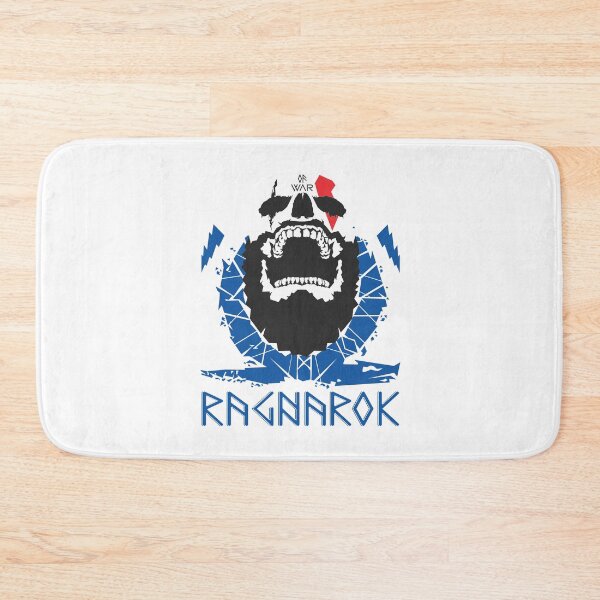 Item preview, RAGNAROK KRATOS SKULL LOGO designed and sold by DGVO.