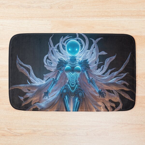 Item preview, a robot ghost in the endless graveyard. designed and sold by MidknightBpaw.