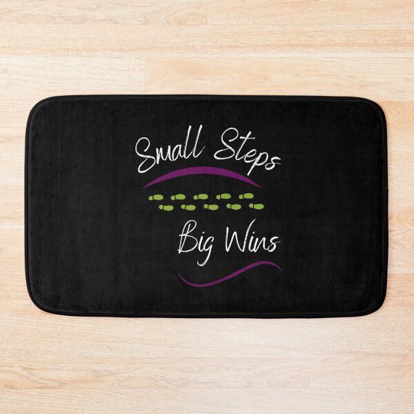 Item preview, Small Steps Big Wins - success quotes designed and sold by vaggleTown.