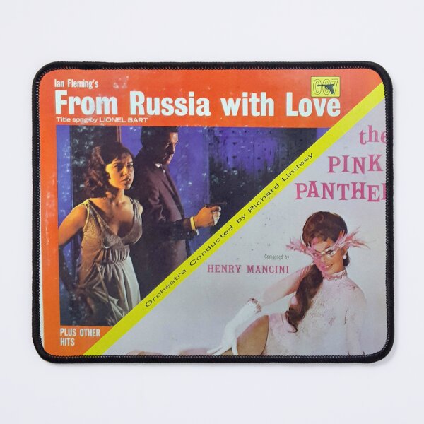 Item preview, Cheesecake 60's, spy, secret agent , movie, double feature, Russia, Panther, lp, record, vinyl designed and sold by Vintaged.