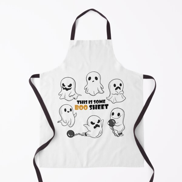 Item preview, This Is Some Boo Sheet Ghost Cute Boo Ghost Halloween Cat Spooky designed and sold by Mayalogo.
