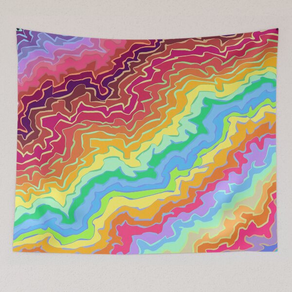 Item preview, Rainbow Design, Scribble Lines designed and sold by You Have A Choice.