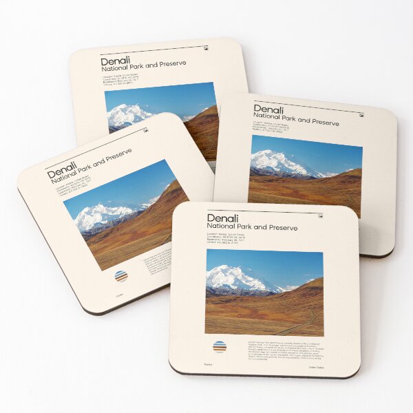 Item preview, Visit Denali National Park and Preserve, (Travel poster) designed and sold by RabbitK.