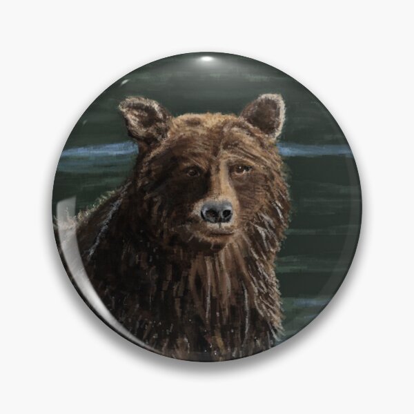Item preview, Brown Bear- Fishin' for Dinner designed and sold by Carole Boyd.