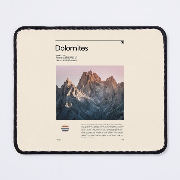 Item preview, Visit Dolomites, Italy (Travel poster) designed and sold by RabbitK.