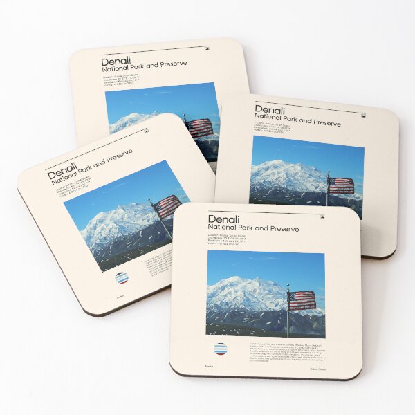 Item preview, Visit Denali National Park and Preserve, (Travel poster) designed and sold by RabbitK.