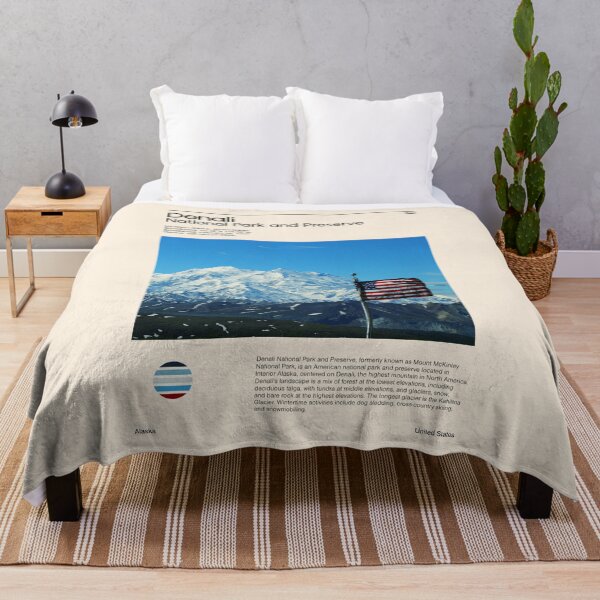 Item preview, Visit Denali National Park and Preserve, (Travel poster) designed and sold by RabbitK.