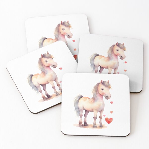 Item preview, Adorable little horse in love designed and sold by studiomrska.