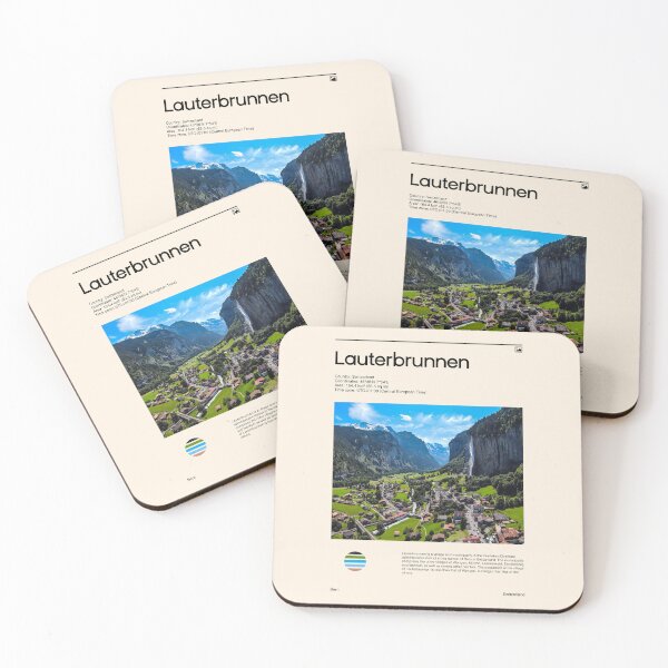 Artikelvorschau, Besuchen Sie Lauterbrunnen, Schweiz (Reiseplakat) entworfen und verkauft von RabbitK.