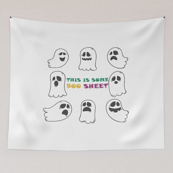Item preview, This Is Some Boo Sheet Ghost Cute Boo Ghost Halloween Spooky designed and sold by Mayalogo.