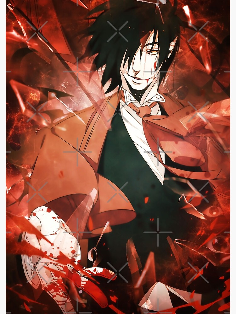 Hellsing Alucard Dracula Anime Poster