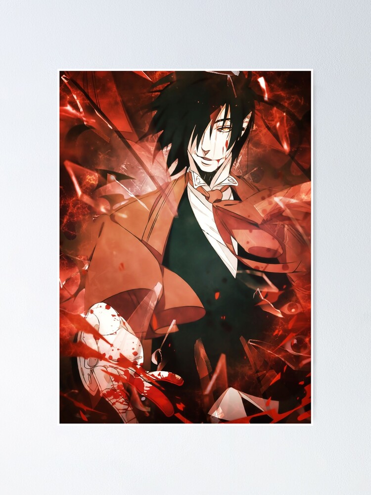 Hellsing Alucard Dracula Anime Poster