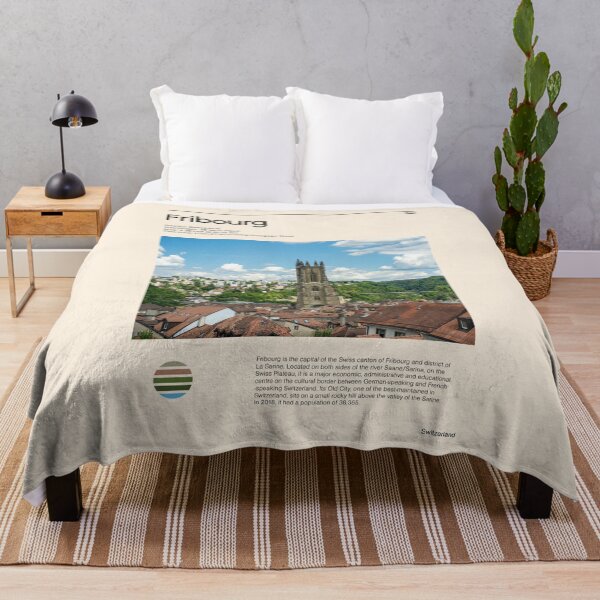 Item preview, Visit Fribourg, Switzerland (Travel poster) designed and sold by RabbitK.