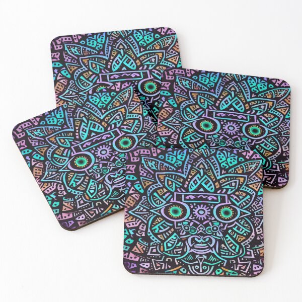 Item preview, Mandala monster designed and sold by Reset Retreat.