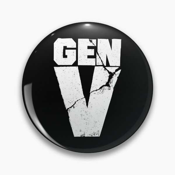 Item preview, GEN V logo White designed and sold by JCBA.