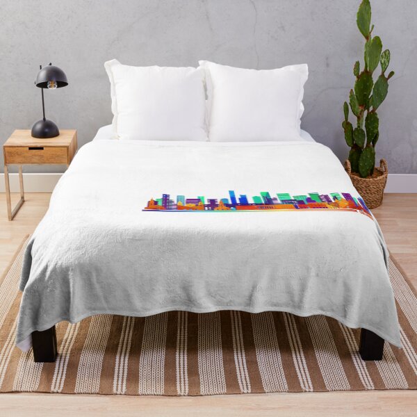Item preview, Colombia Colorful Skyline designed and sold by royumi.