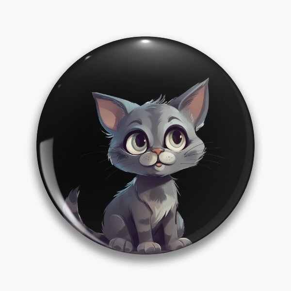Item preview, Grey Kitty designed and sold by Skolyak.