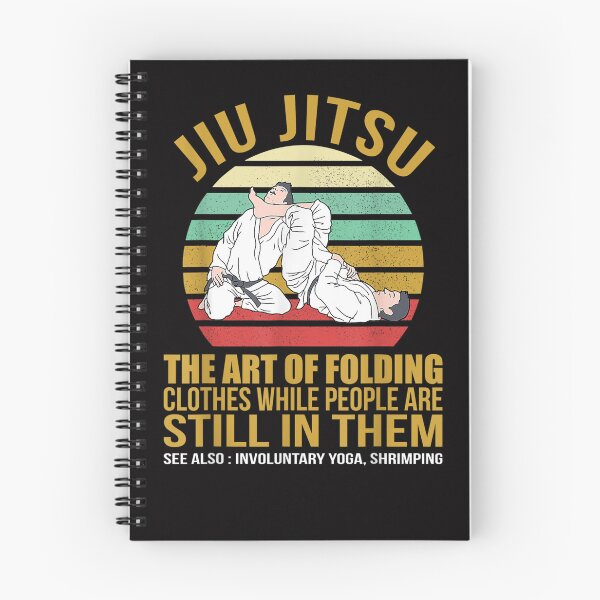 Item preview, Funny Vintage jiu jitsu The Art of Folding Clothes designed and sold by ETIndustries.