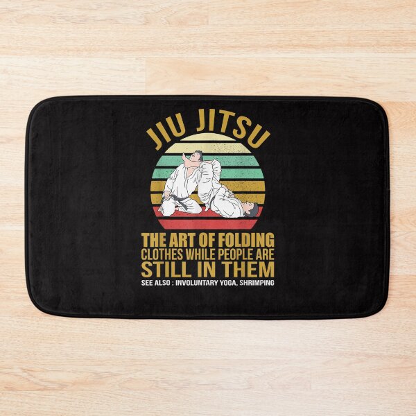 Item preview, Funny Vintage jiu jitsu The Art of Folding Clothes designed and sold by ETIndustries.