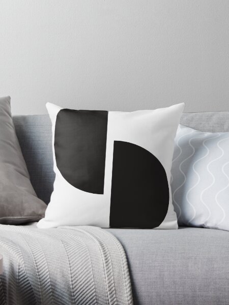 Item preview, Plain Colors with Black Semi Circles designed and sold by simplydesignart.
