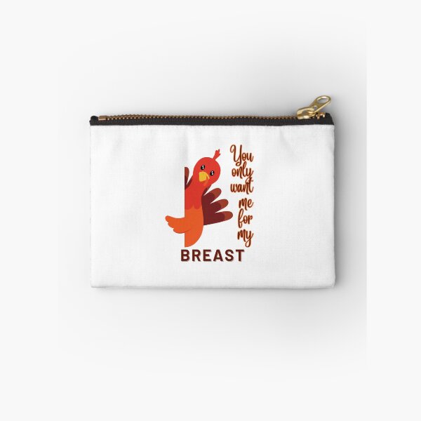 Item preview, Funny Thanksgiving Meme You Only Want Me For My Breast Design designed and sold by MimsTees.
