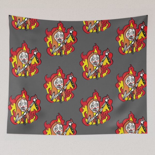 Item preview, Soul in purgatory skull designed and sold by corazonbysergio.