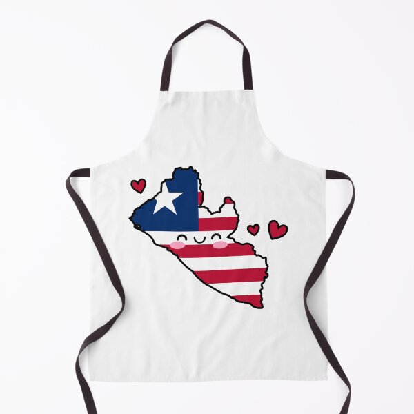 Item preview, Liberia Flag Map Smile with Love designed and sold by pixelsparkzone.